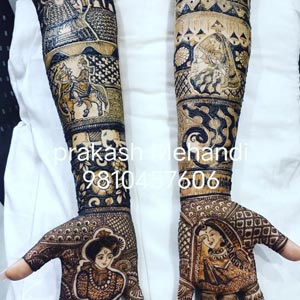 Bridal Mehandi Designer Chanakya Puri